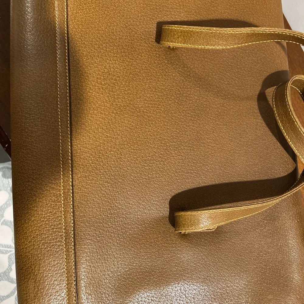 Gucci Vintage Leather Laptop Bag